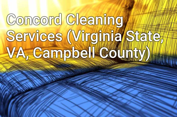 Concord Cleaning Services (Virginia State, VA, Campbell County)