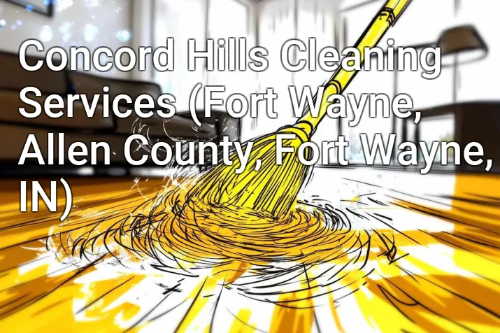 Concord Hills Cleaning Services (Fort Wayne, Allen County, Fort Wayne, IN)