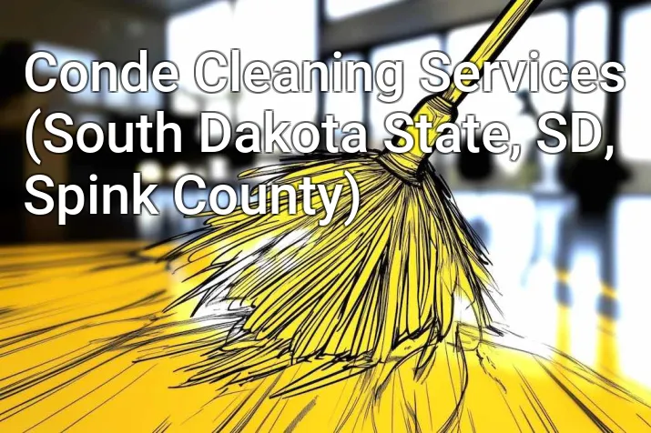 Conde Cleaning Services (South Dakota State, SD, Spink County)