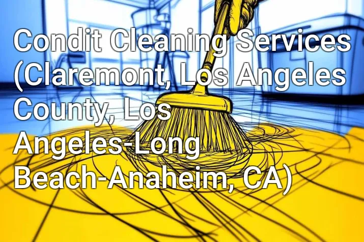 Condit Cleaning Services (Claremont, Los Angeles County, Los Angeles-Long Beach-Anaheim, CA)
