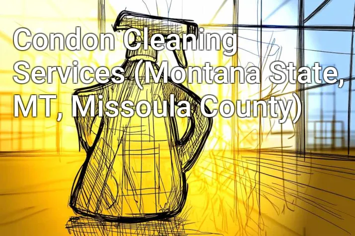 Condon Cleaning Services (Montana State, MT, Missoula County)