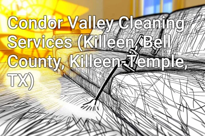 Condor Valley Cleaning Services (Killeen, Bell County, Killeen-Temple, TX)