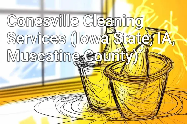 Conesville Cleaning Services (Iowa State, IA, Muscatine County)
