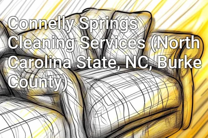 Connelly Springs Cleaning Services (North Carolina State, NC, Burke County)