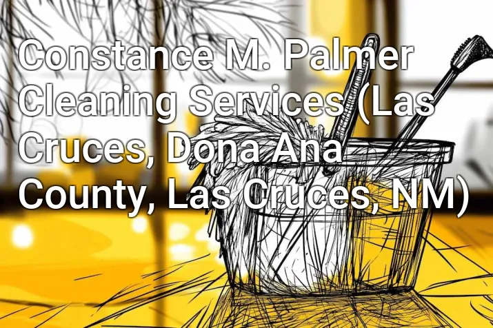 Constance M. Palmer Cleaning Services (Las Cruces, Dona Ana County, Las Cruces, NM)