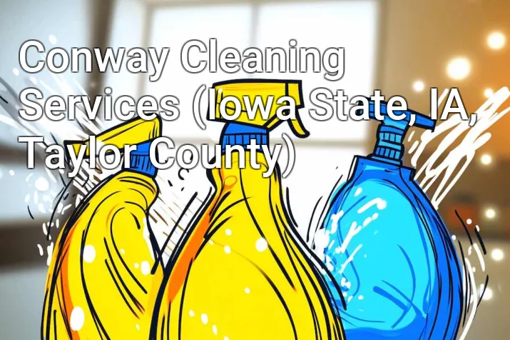 Conway Cleaning Services (Iowa State, IA, Taylor County)