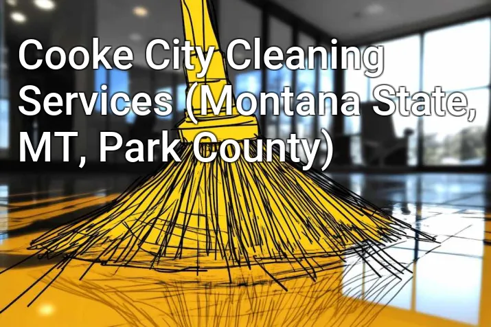 Cooke City Cleaning Services (Montana State, MT, Park County)