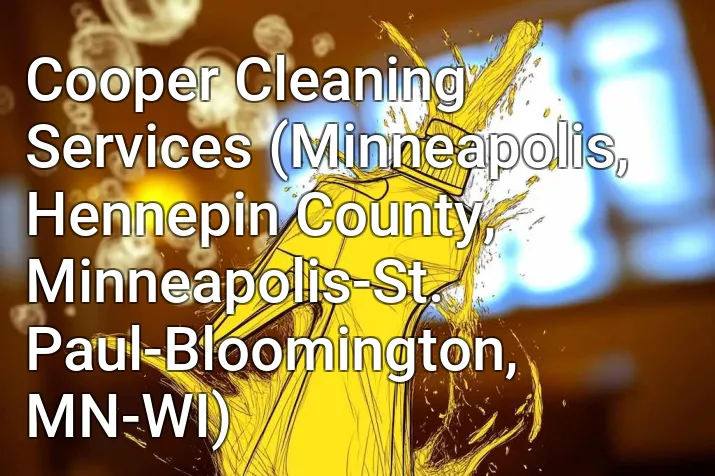 Cooper Cleaning Services (Minneapolis, Hennepin County, Minneapolis-St. Paul-Bloomington, MN-WI)