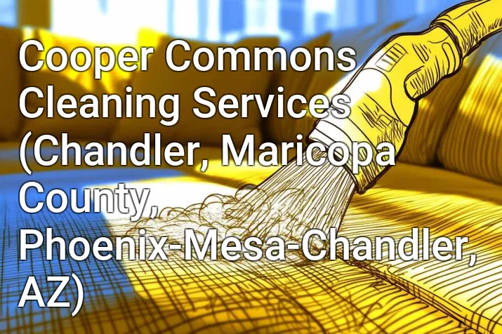 Cooper Commons Cleaning Services (Chandler, Maricopa County, Phoenix-Mesa-Chandler, AZ)
