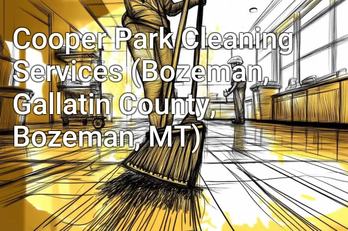 Cooper Park Cleaning Services (Bozeman, Gallatin County, Bozeman, MT)