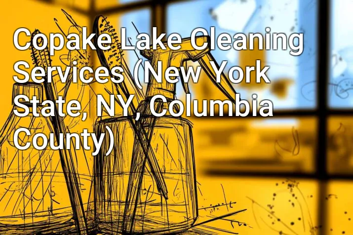 Copake Lake Cleaning Services (New York State, NY, Columbia County)