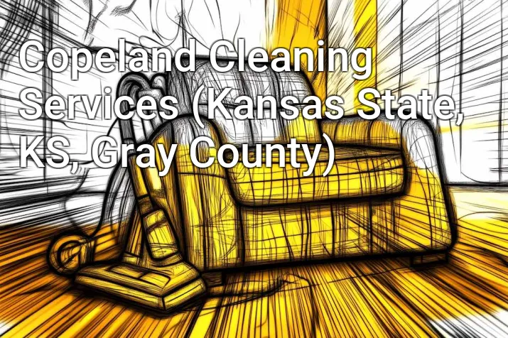 Copeland Cleaning Services (Kansas State, KS, Gray County)
