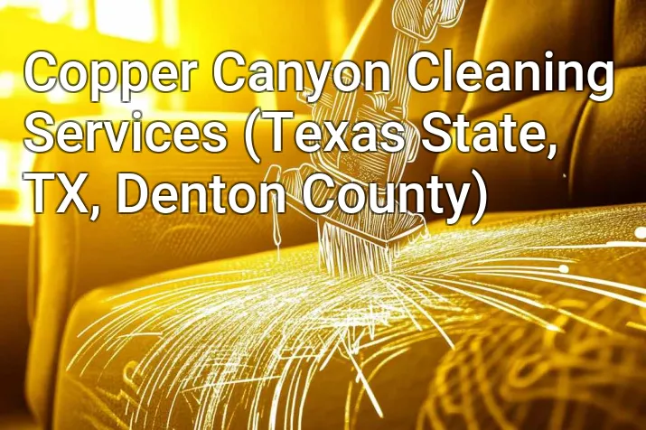 Copper Canyon Cleaning Services (Texas State, TX, Denton County)