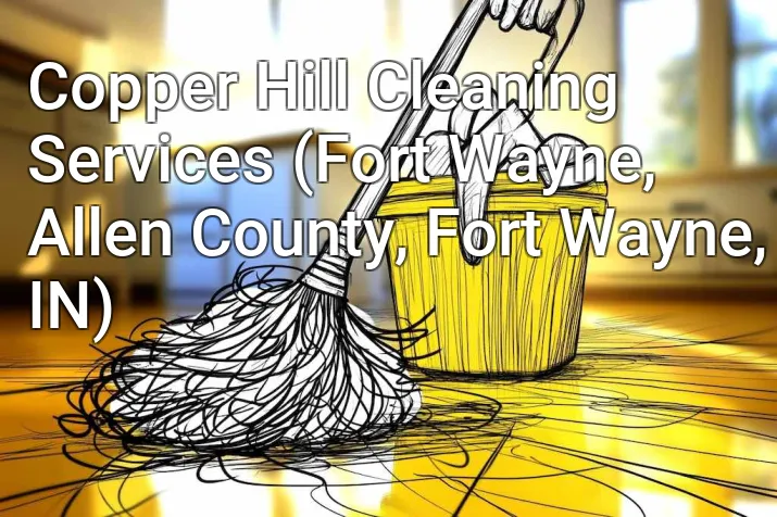 Copper Hill Cleaning Services (Fort Wayne, Allen County, Fort Wayne, IN)
