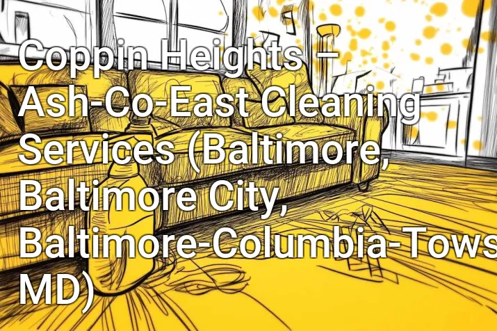 Coppin Heights – Ash-Co-East Cleaning Services (Baltimore, Baltimore City, Baltimore-Columbia-Towson, MD)