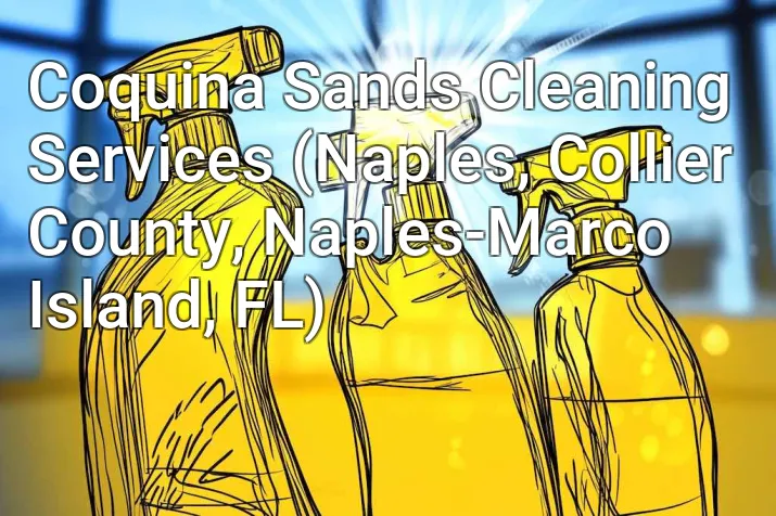 Coquina Sands Cleaning Services (Naples, Collier County, Naples-Marco Island, FL)