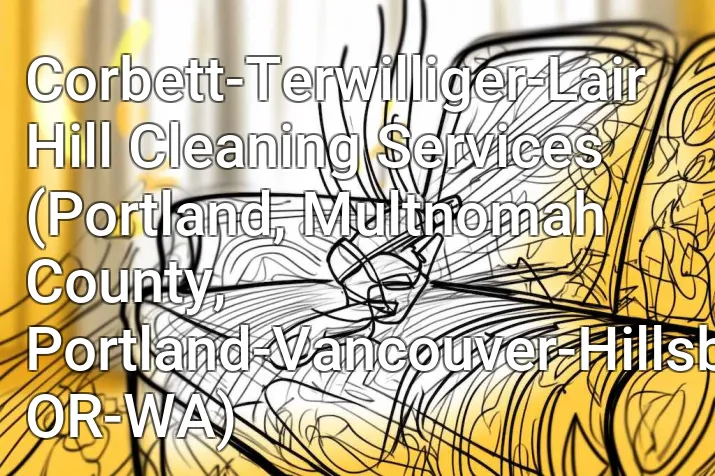 Corbett-Terwilliger-Lair Hill Cleaning Services (Portland, Multnomah County, Portland-Vancouver-Hillsboro, OR-WA)