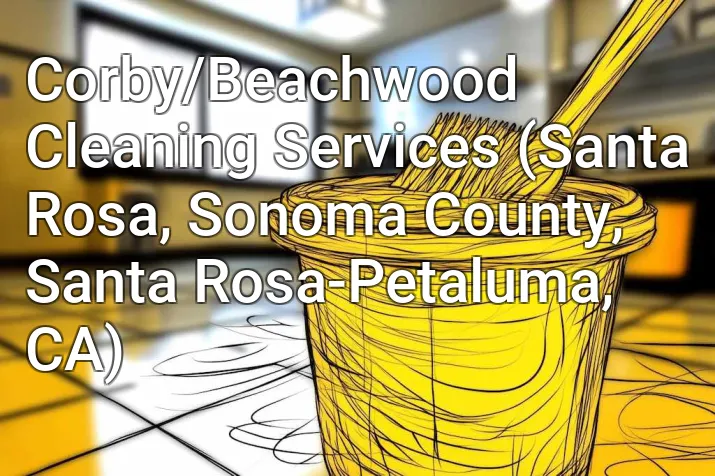 Corby/Beachwood Cleaning Services (Santa Rosa, Sonoma County, Santa Rosa-Petaluma, CA)