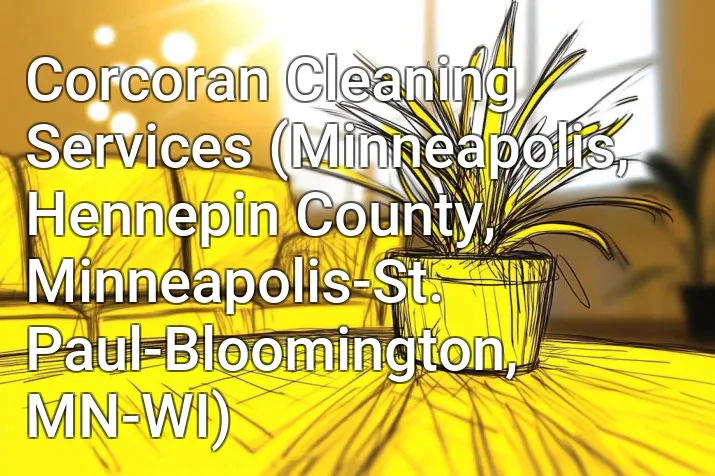 Corcoran Cleaning Services (Minneapolis, Hennepin County, Minneapolis-St. Paul-Bloomington, MN-WI)