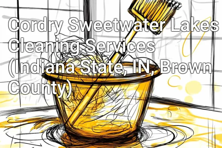 Cordry Sweetwater Lakes Cleaning Services (Indiana State, IN, Brown County)