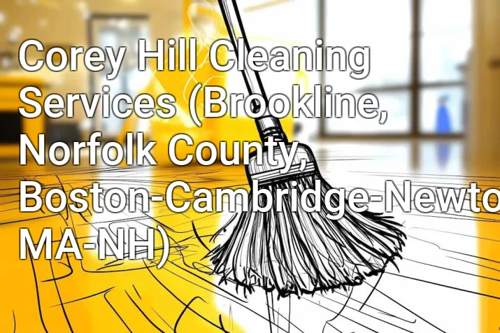 Corey Hill Cleaning Services (Brookline, Norfolk County, Boston-Cambridge-Newton, MA-NH)