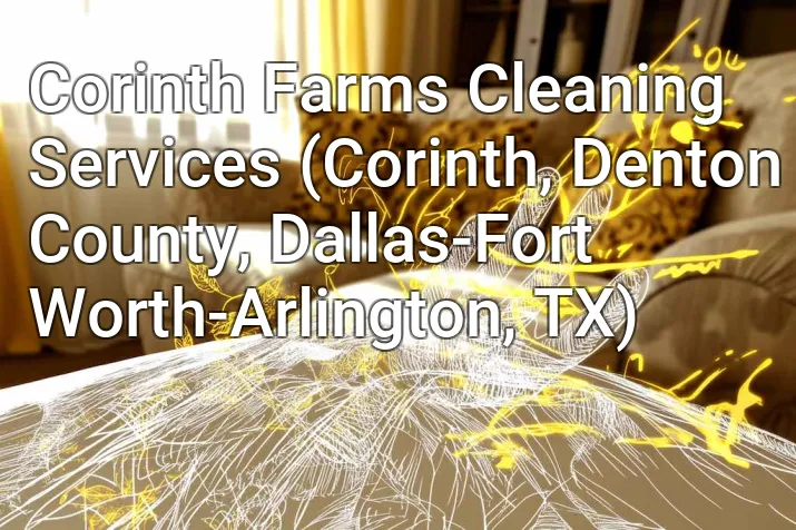Corinth Farms Cleaning Services (Corinth, Denton County, Dallas-Fort Worth-Arlington, TX)