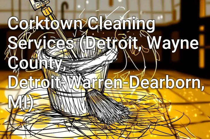 Corktown Cleaning Services (Detroit, Wayne County, Detroit-Warren-Dearborn, MI)