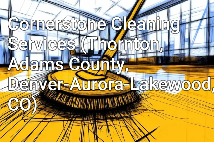 Cornerstone Cleaning Services (Thornton, Adams County, Denver-Aurora-Lakewood, CO)