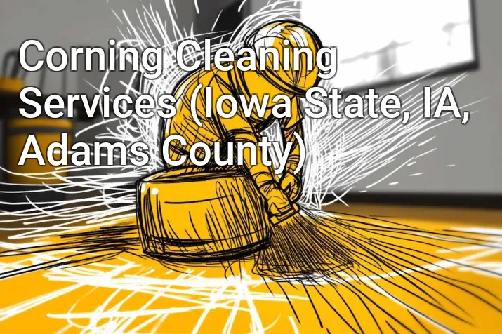 Corning Cleaning Services (Iowa State, IA, Adams County)
