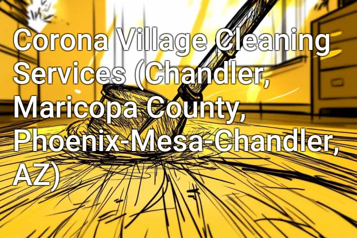 Corona Village Cleaning Services (Chandler, Maricopa County, Phoenix-Mesa-Chandler, AZ)