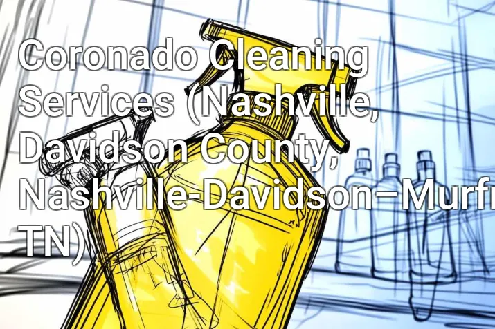 Coronado Cleaning Services (Nashville, Davidson County, Nashville-Davidson–Murfreesboro–Franklin, TN)