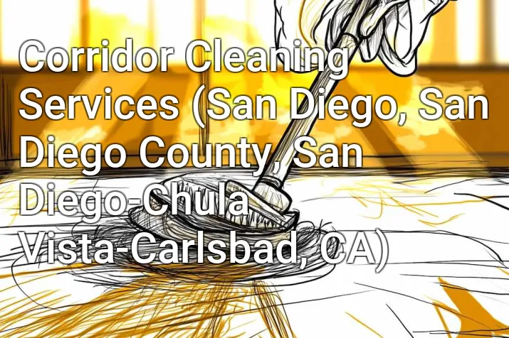 Corridor Cleaning Services (San Diego, San Diego County, San Diego-Chula Vista-Carlsbad, CA)