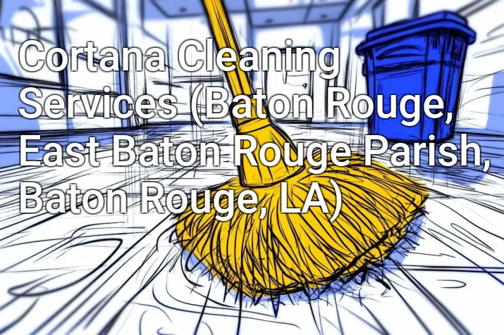 Cortana Cleaning Services (Baton Rouge, East Baton Rouge Parish, Baton Rouge, LA)