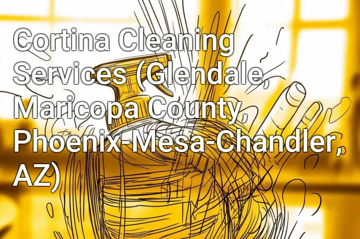Cortina Cleaning Services (Glendale, Maricopa County, Phoenix-Mesa-Chandler, AZ)