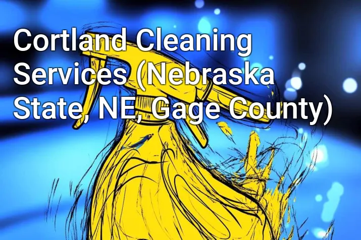 Cortland Cleaning Services (Nebraska State, NE, Gage County)