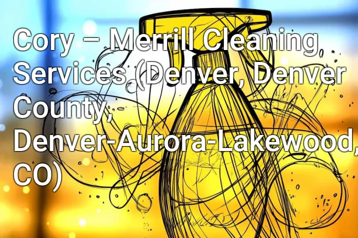 Cory – Merrill Cleaning Services (Denver, Denver County, Denver-Aurora-Lakewood, CO)