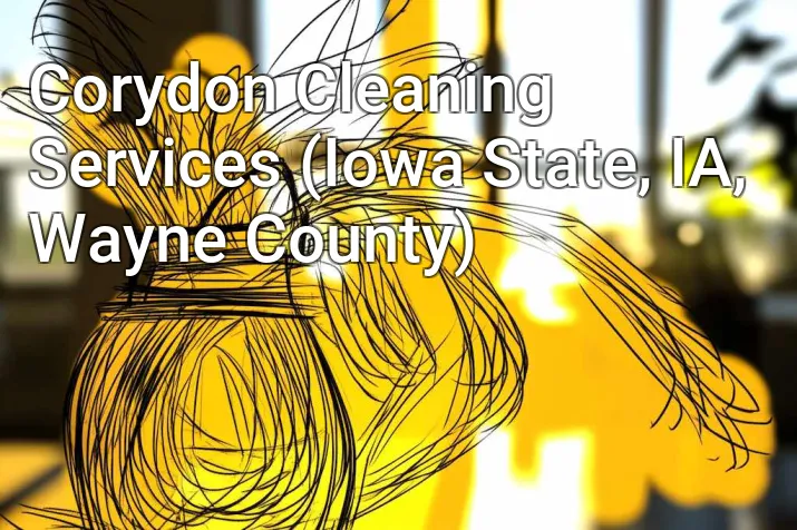 Corydon Cleaning Services (Iowa State, IA, Wayne County)
