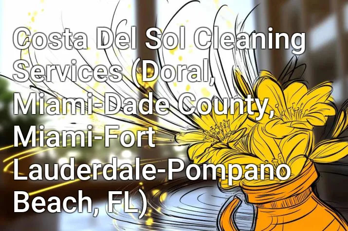 Costa Del Sol Cleaning Services (Doral, Miami-Dade County, Miami-Fort Lauderdale-Pompano Beach, FL)