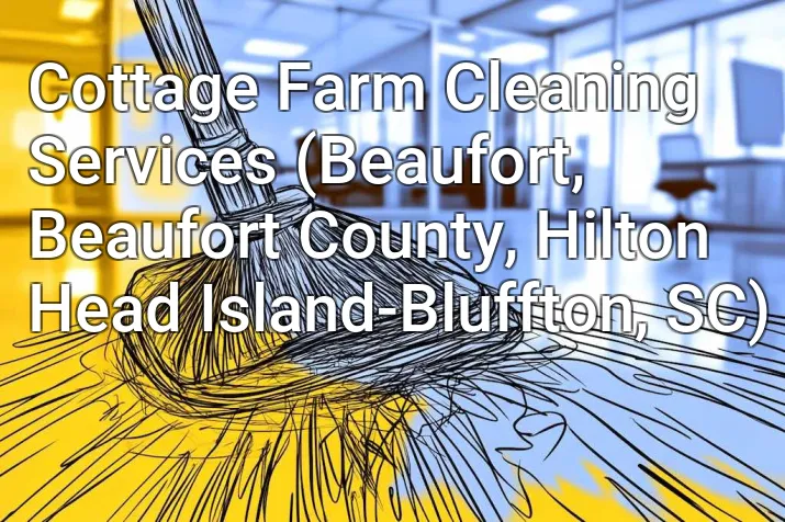 Cottage Farm Cleaning Services (Beaufort, Beaufort County, Hilton Head Island-Bluffton, SC)