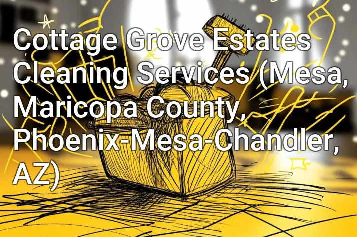Cottage Grove Estates Cleaning Services (Mesa, Maricopa County, Phoenix-Mesa-Chandler, AZ)