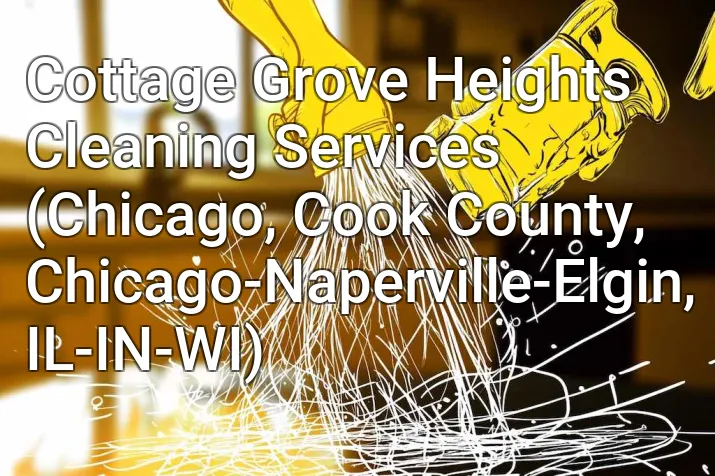Cottage Grove Heights Cleaning Services (Chicago, Cook County, Chicago-Naperville-Elgin, IL-IN-WI)