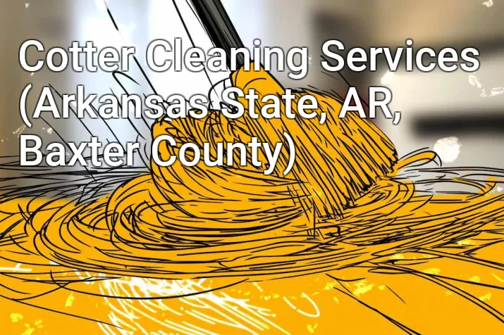 Cotter Cleaning Services (Arkansas State, AR, Baxter County)