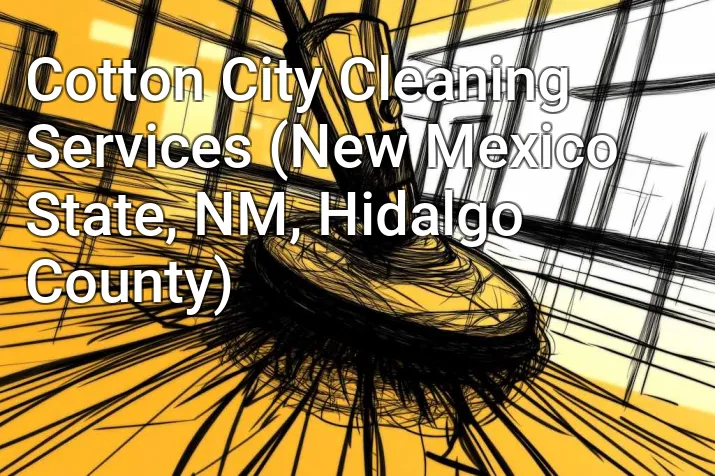 Cotton City Cleaning Services (New Mexico State, NM, Hidalgo County)