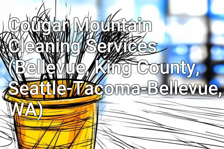 Cougar Mountain Cleaning Services (Bellevue, King County, Seattle-Tacoma-Bellevue, WA)
