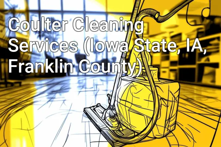 Coulter Cleaning Services (Iowa State, IA, Franklin County)