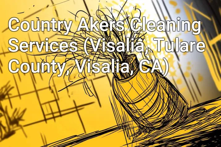 Country Akers Cleaning Services (Visalia, Tulare County, Visalia, CA)