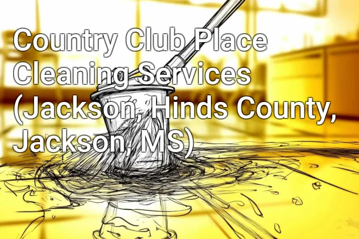 Country Club Place Cleaning Services (Jackson, Hinds County, Jackson, MS)