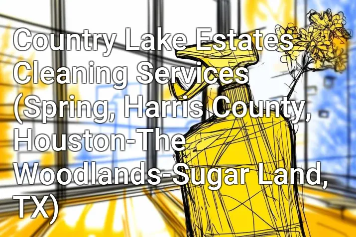 Country Lake Estates Cleaning Services (Spring, Harris County, Houston-The Woodlands-Sugar Land, TX)