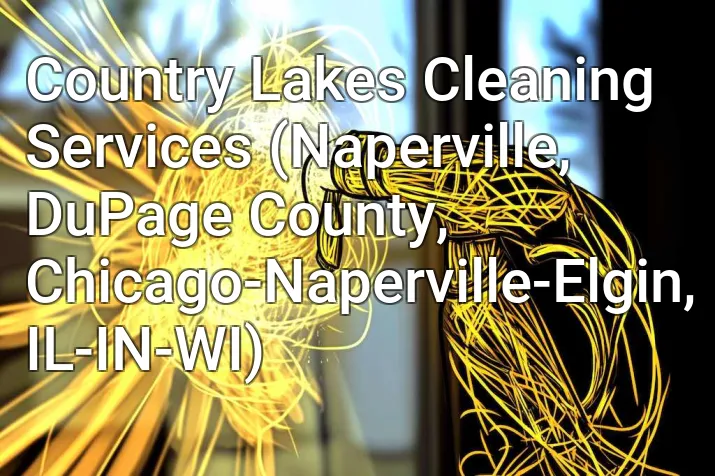 Country Lakes Cleaning Services (Naperville, DuPage County, Chicago-Naperville-Elgin, IL-IN-WI)