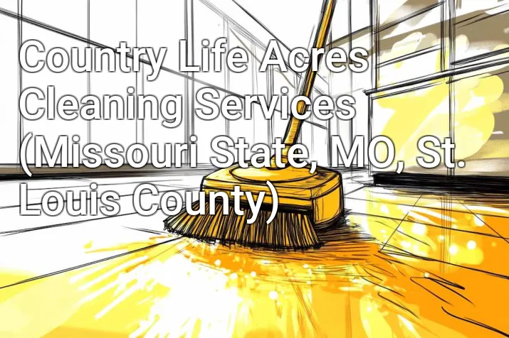 Country Life Acres Cleaning Services (Missouri State, MO, St. Louis County)